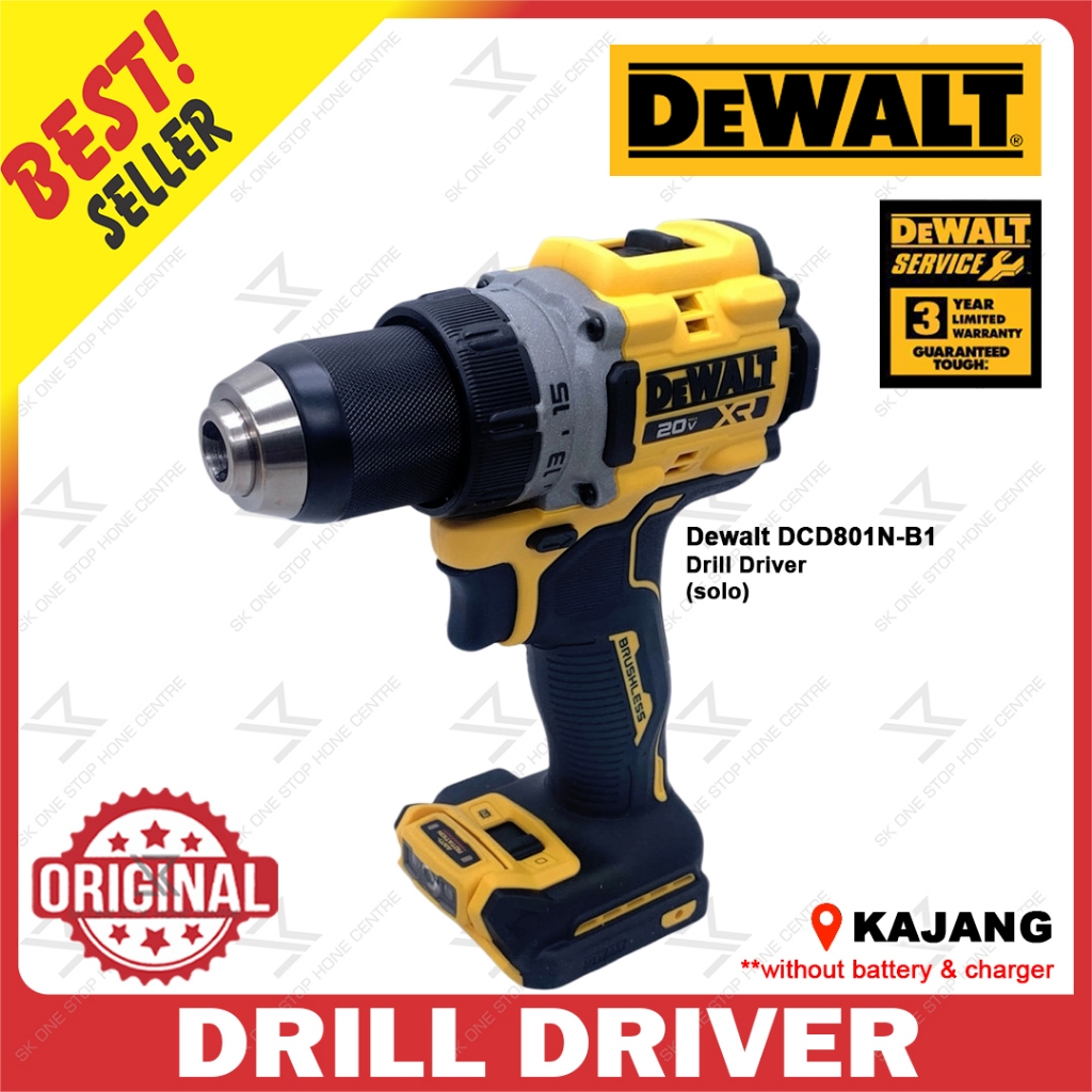 Dewalt DCD801N-B1 13mm ( 1/2
