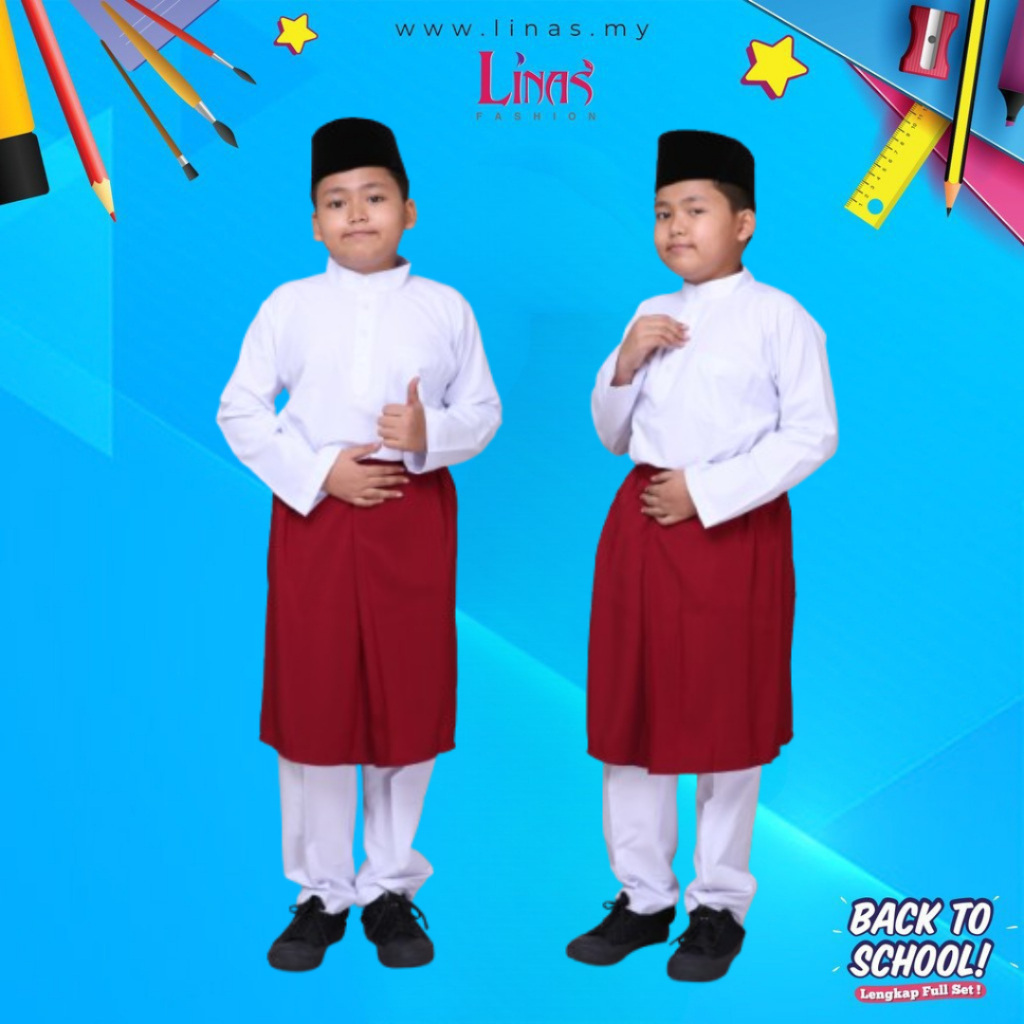 LINAS FASHION | SAMPIN SEKOLAH LICIN | UNIFORM SEKOLAH | SERAGAM ...