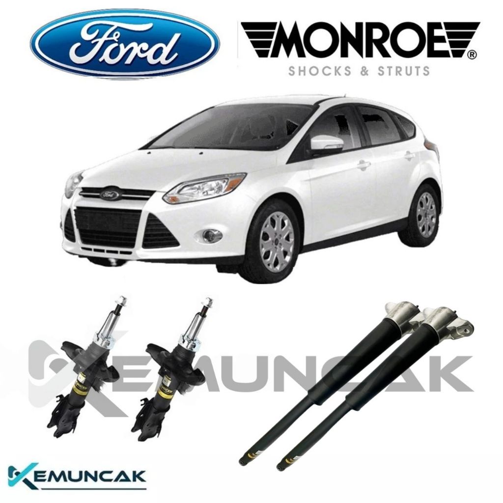 FORD FOCUS MK3 2012 | MONROE Front / Rear Shock Absorber Oespectrum [2 ...