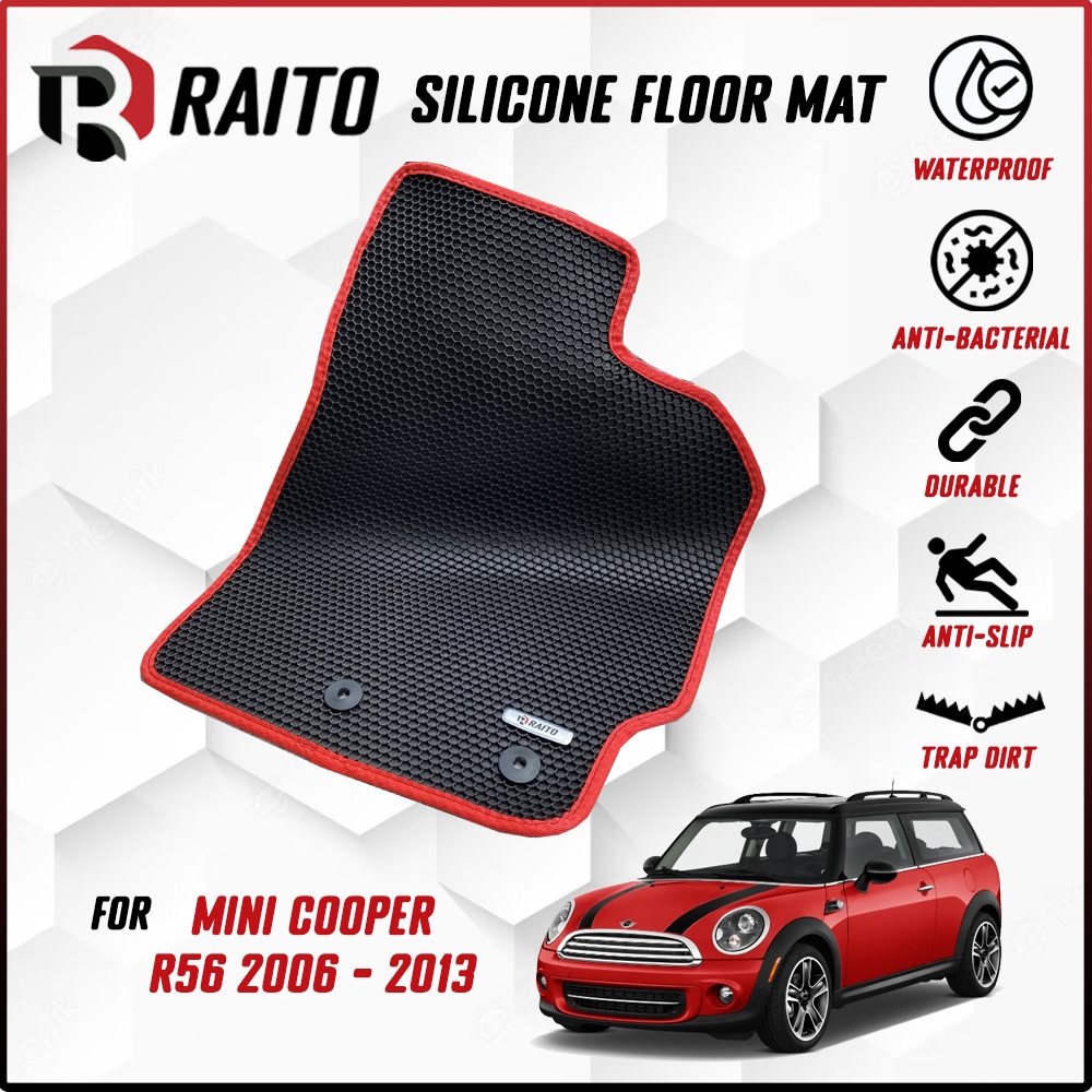 RAITO MAT Mini Cooper R56 3 Door 2006 - 2013 Car Floor Mat Carpet ...