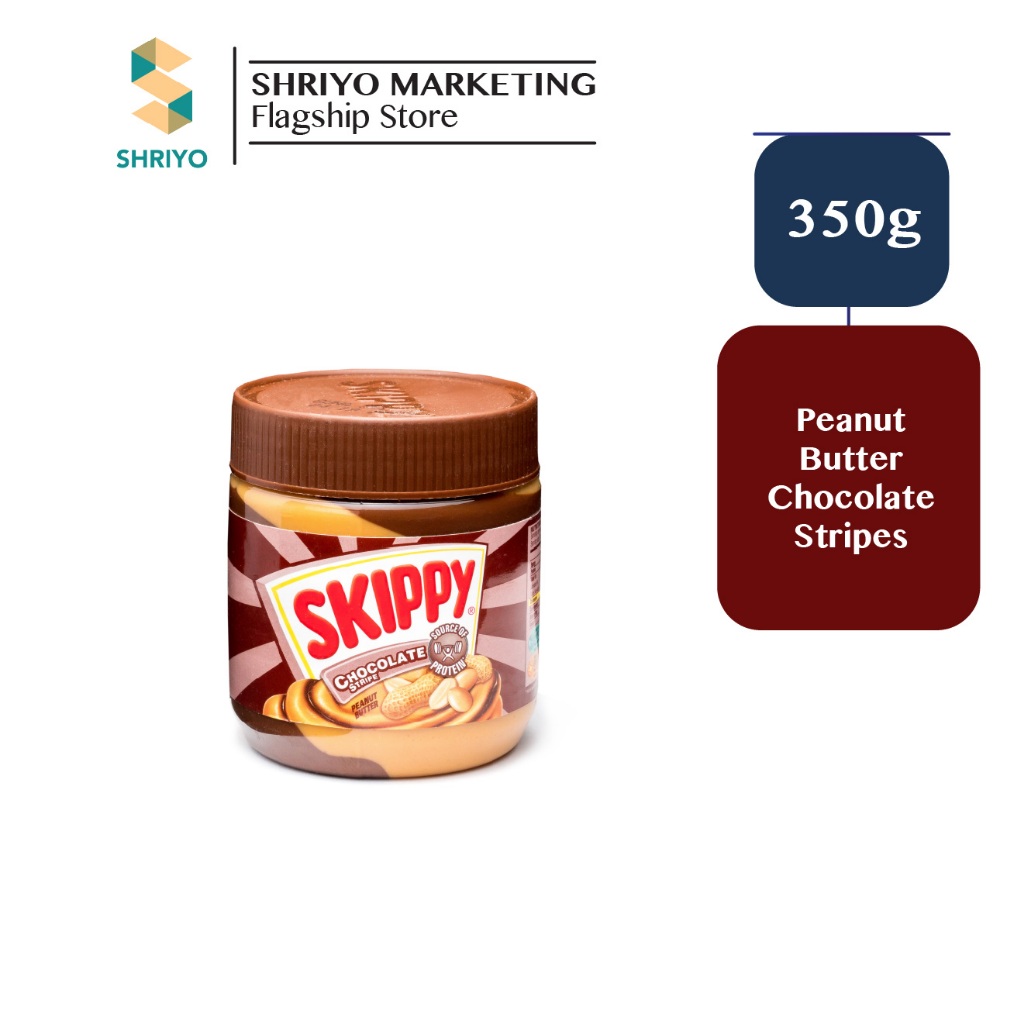 SKIPPY PEANUT BUTTER CHOCOLATE STRIPES | Shopee Malaysia