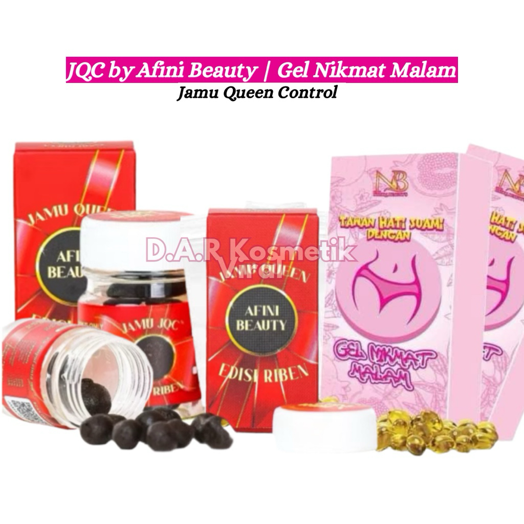 JQC [EDISI RIBEN] JAMU QUEEN CONTROL AFINI BEAUTY | GEL NIKMAT MALAM ...