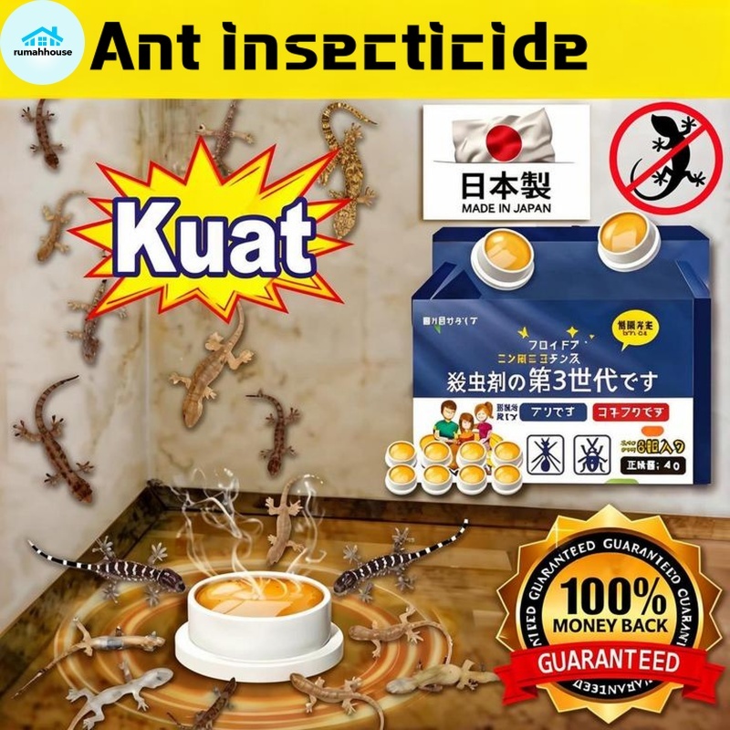 Ant insecticide Box of 8 pills ant bait ant killer ant colony dies new ...