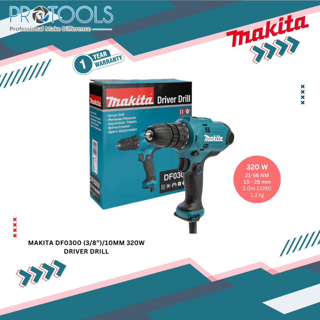 Drill Driver Makita DF0300 - DF0300 - Screwdrivers, Drills - View #7