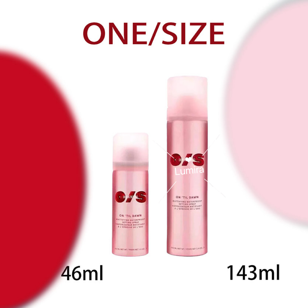 ONE/SIZE One Size On 'Til Til Dawn Setting Spray Matte Makeup Finishing ...