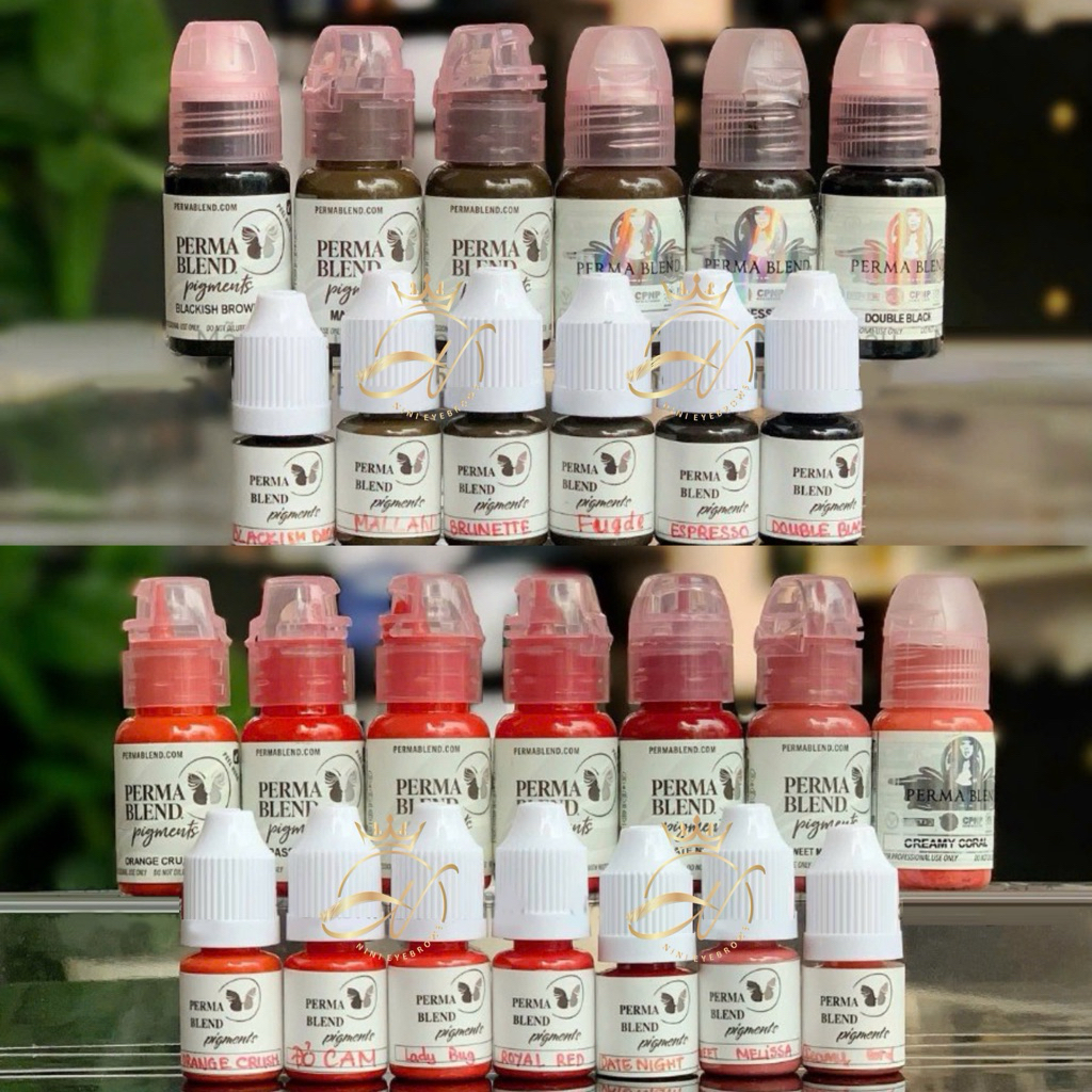 Perma Blend | PMU Pigment Ink | Brow Lip Embroidery | Ready Stock KL ...