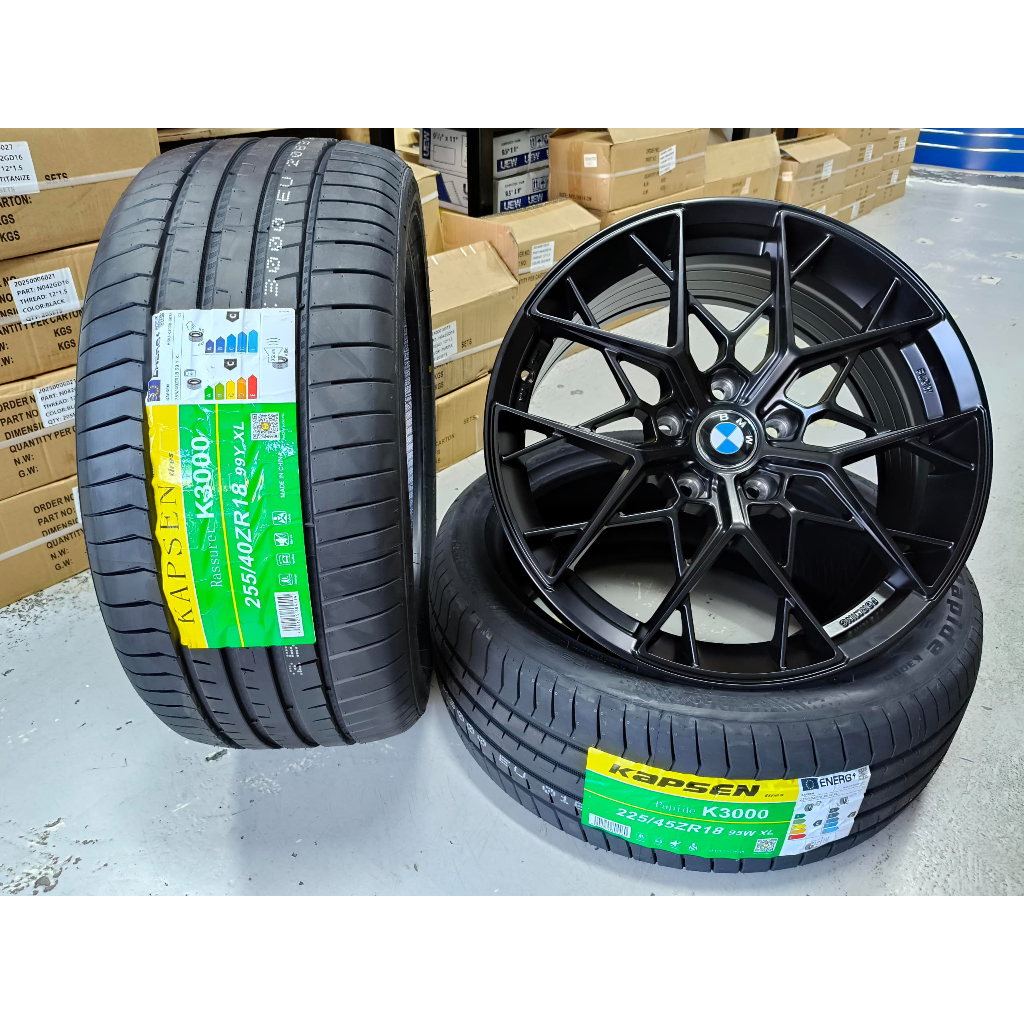 BMW E90 F30 X1 E84 18 Inch Rim + Tayar | Shopee Malaysia