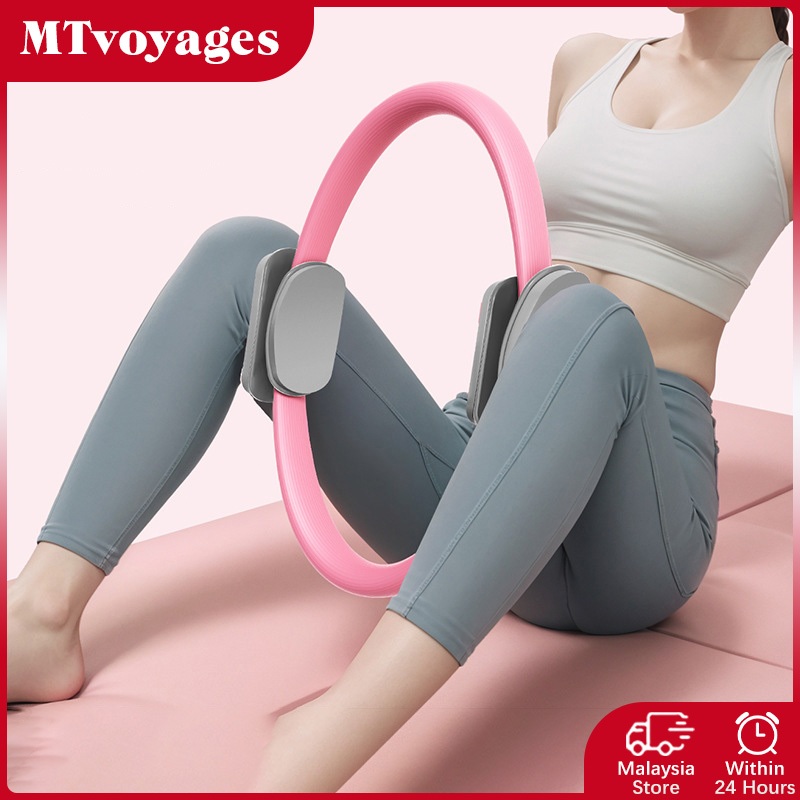 Strengthened by 50 pounds Pilates Ring Fitness Magic Circle Double ...