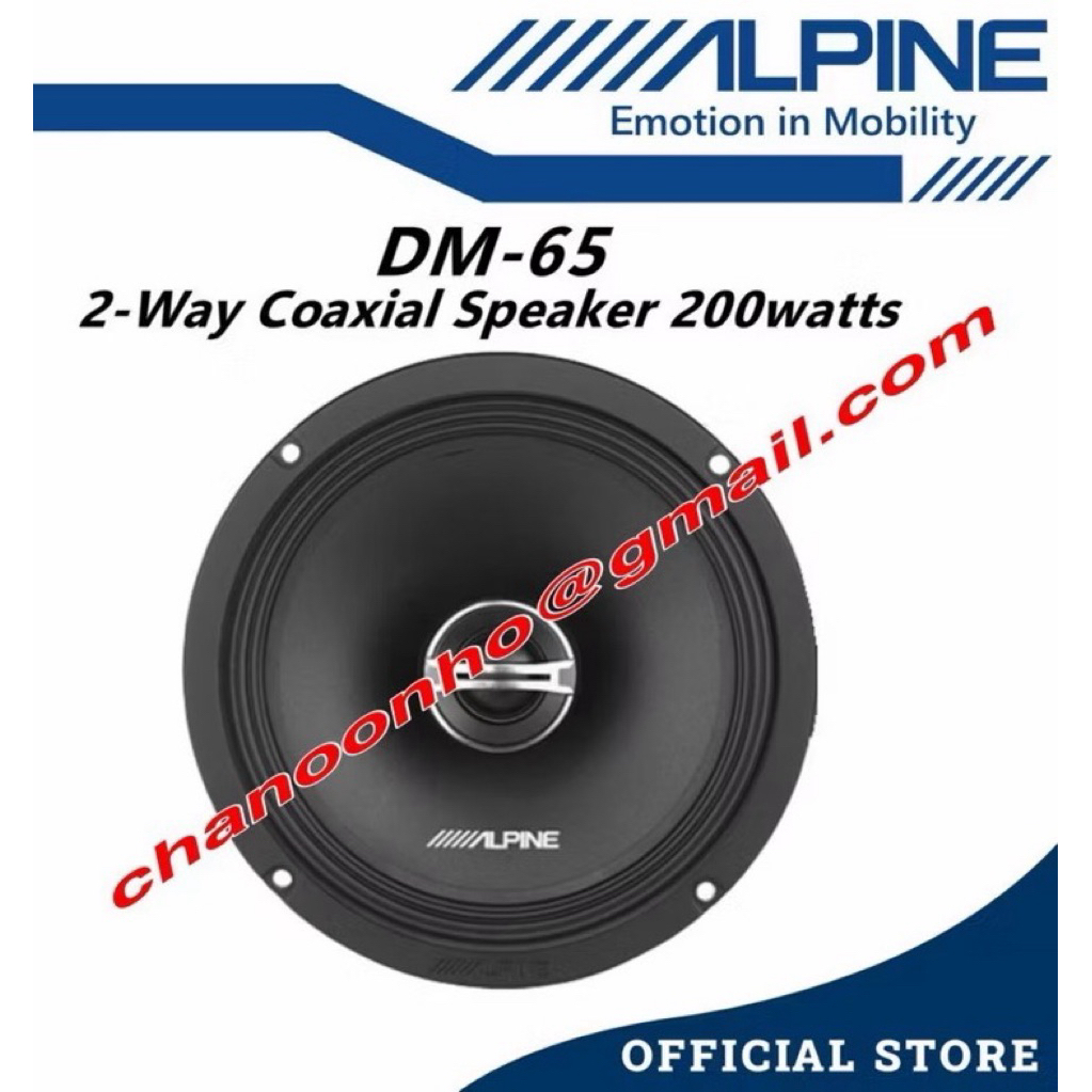 ALPINE DM-65 6.5