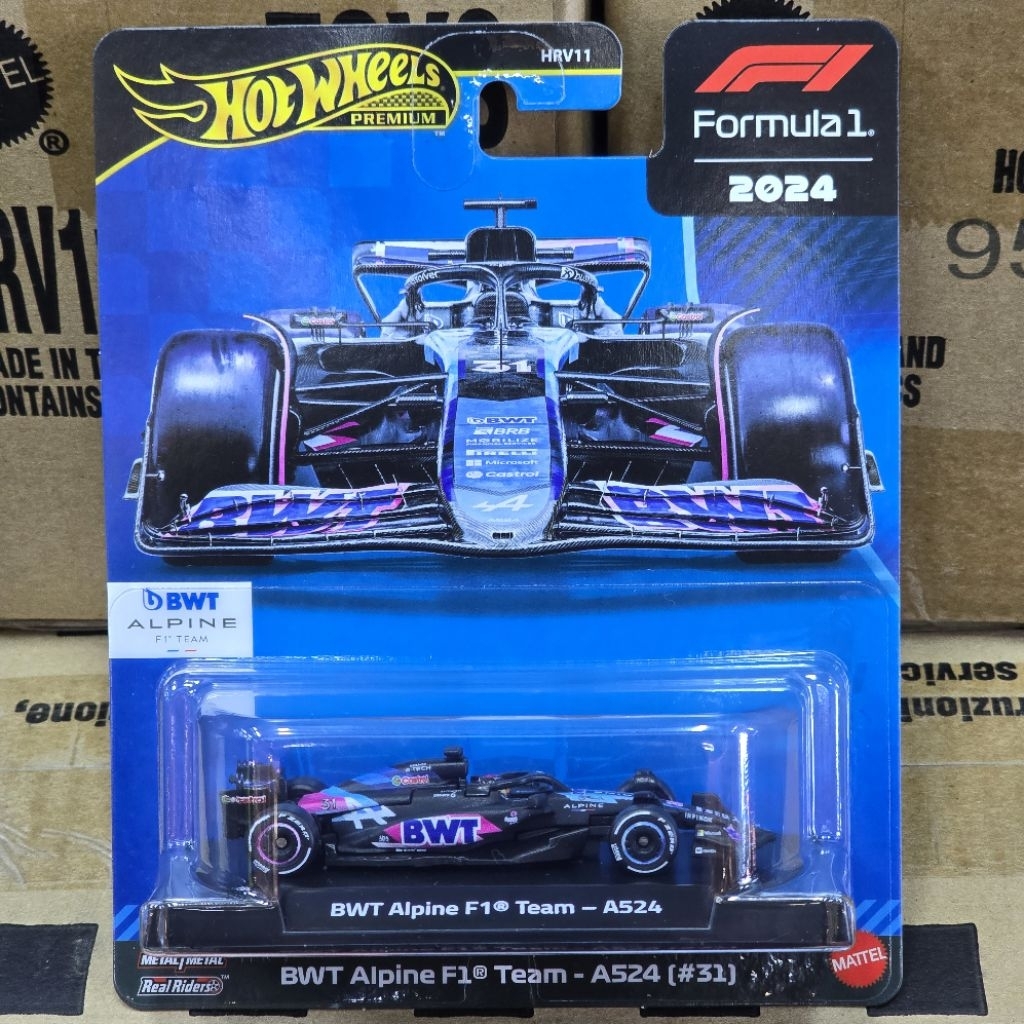 HOT WHEELS PREMIUM FORMULA 1 BWT ALPINE F1 #31 | Shopee Malaysia