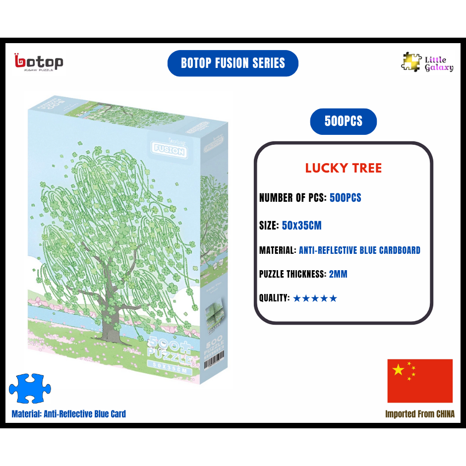 [ReadyStock][Blue Card] Botop Jigsaw Puzzle 500PCS (50X35CM) - Botop ...