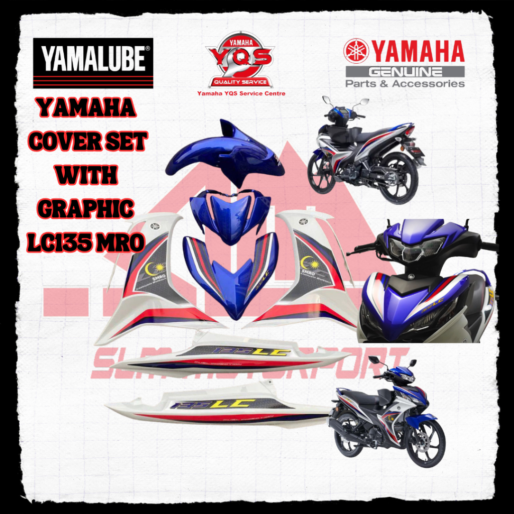 [100% ORIGINAL] COVER SET LC135 MRO BODY KIT STICKER SET 135LC MRO ...