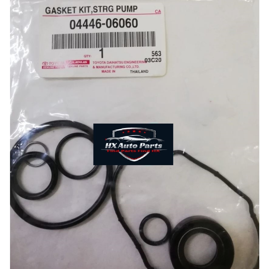 GENUINE TOYOTA POWER STEERING PUMP REPAIR KIT [04446-06060] TOYOTA VIOS ...