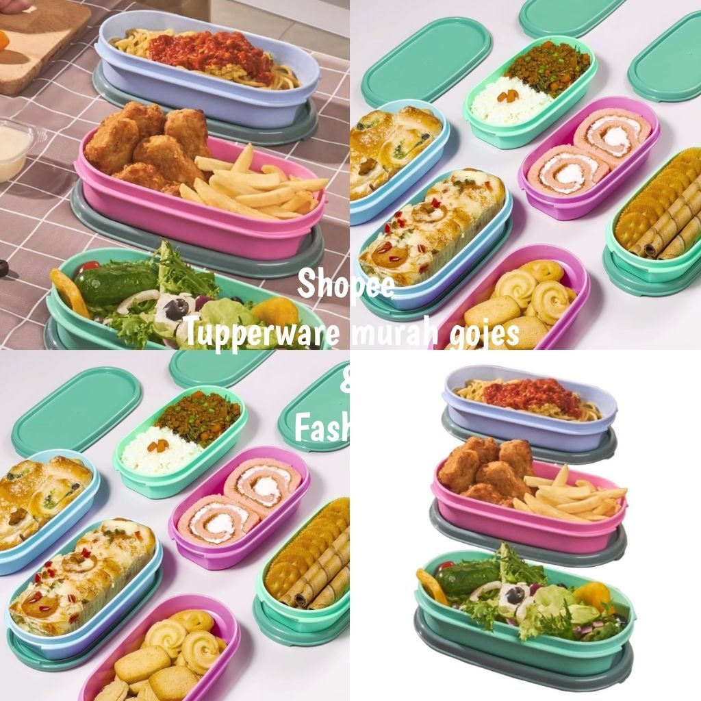 TUPPERWARE OVAL 250ML SET 3 BIJI | Shopee Malaysia