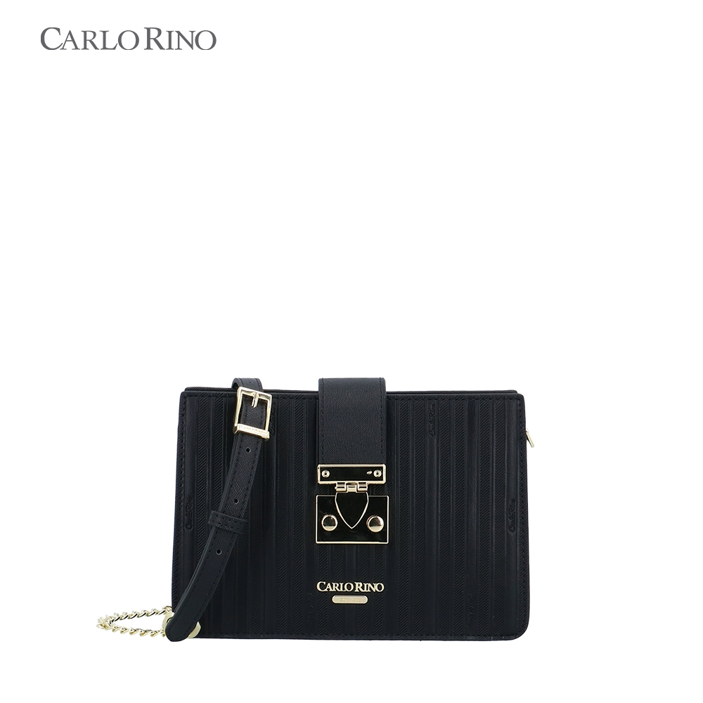 Carlo Rino CR Noir Belle Crossbody - Black | Shopee Malaysia