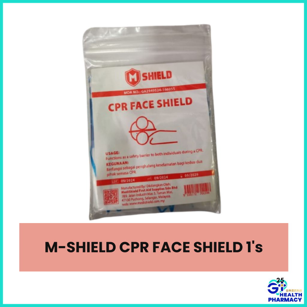 M-SHIELD CPR FACE SHIELD 1's | Shopee Malaysia