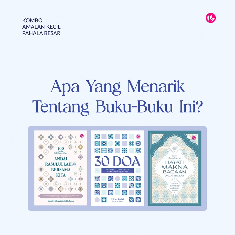 Kombo Amalan Kecil, Pahala Besar | Shopee Malaysia