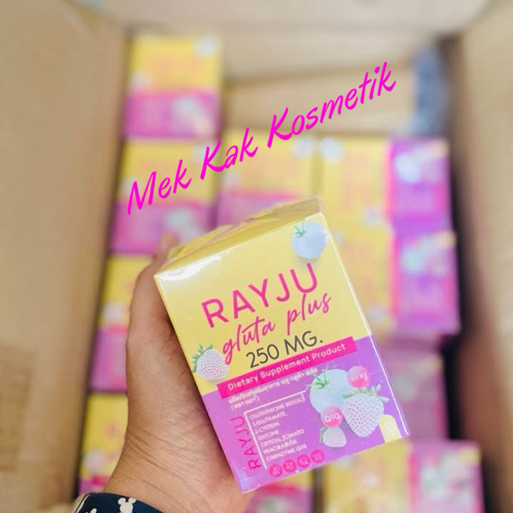RAYJU DIETRY SUPPLEMENT GLUTA PLUS 250MG | Shopee Malaysia