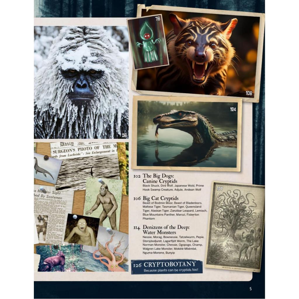 All About History Guide to Cryptids : Uncovering the World’s Most ...