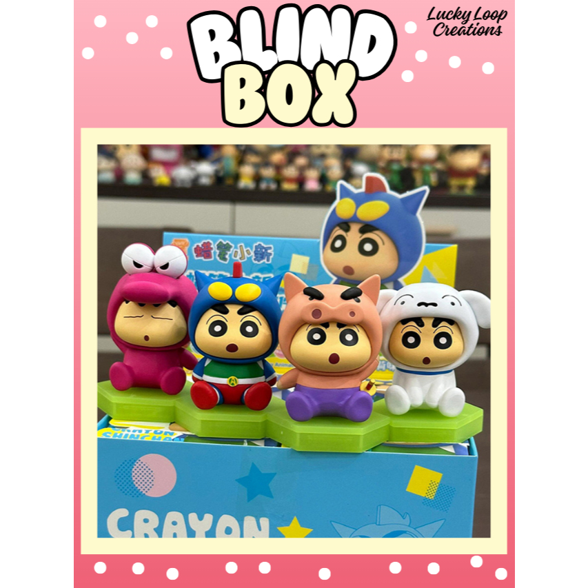 【Rasmi】Kotak Buta Crayon Shinchan | 正版蜡笔小新变身系列盲盒｜4款可收集｜Official Crayon ...