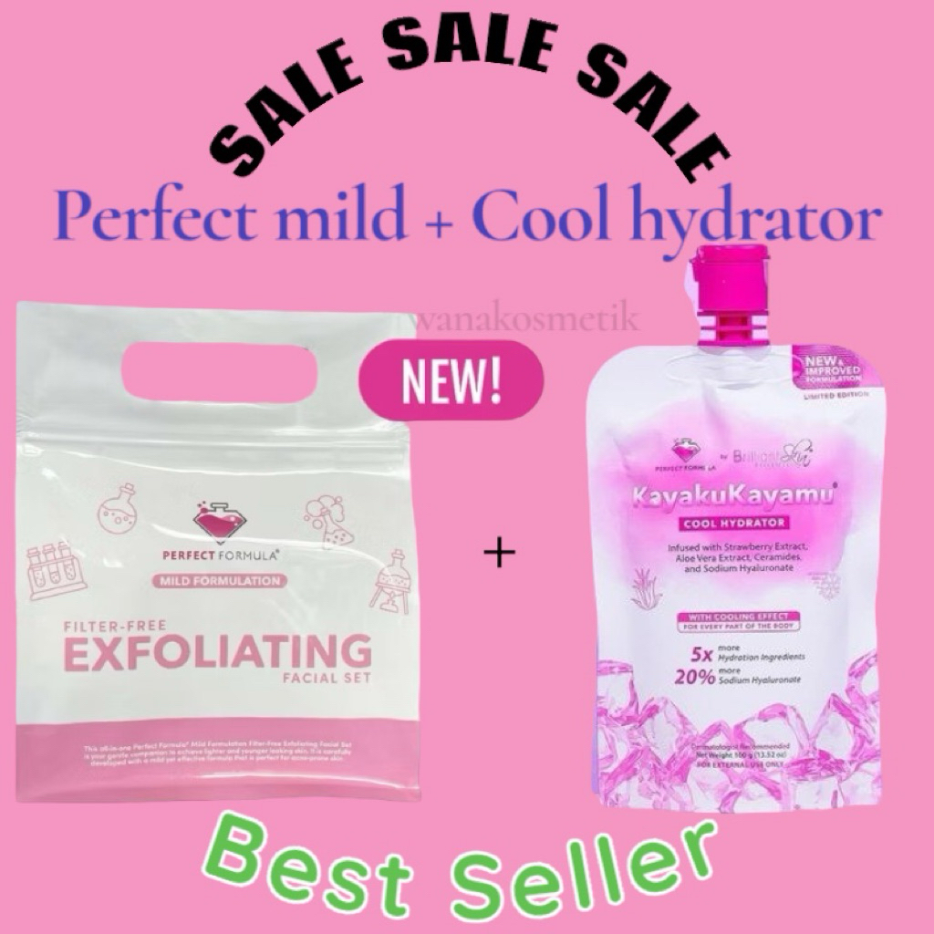 HOT SEELING 🔥 PERFECT FORMULA MILD COMBO COOL HYDRATOR POUCH 🔥 | Shopee ...