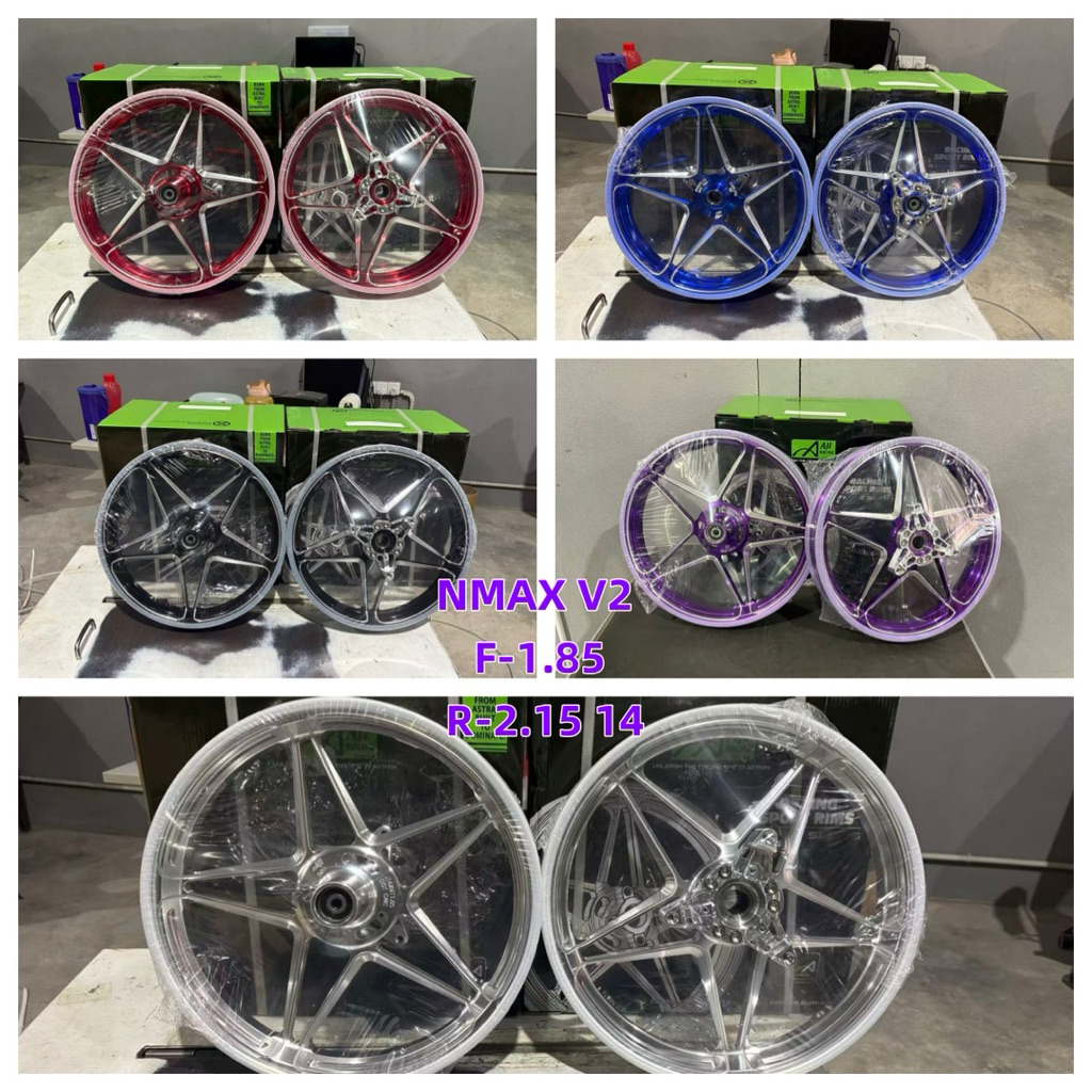 Namx V2 / V3 AJI RACING SPORT RIM F-1.85-14 / R-2.15-14 14INCH New ...