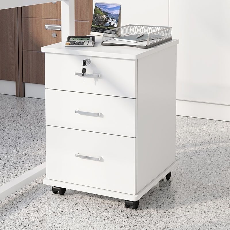F High-Density Board Office Drawer Cabinet Under Desk Small Office Desk ...