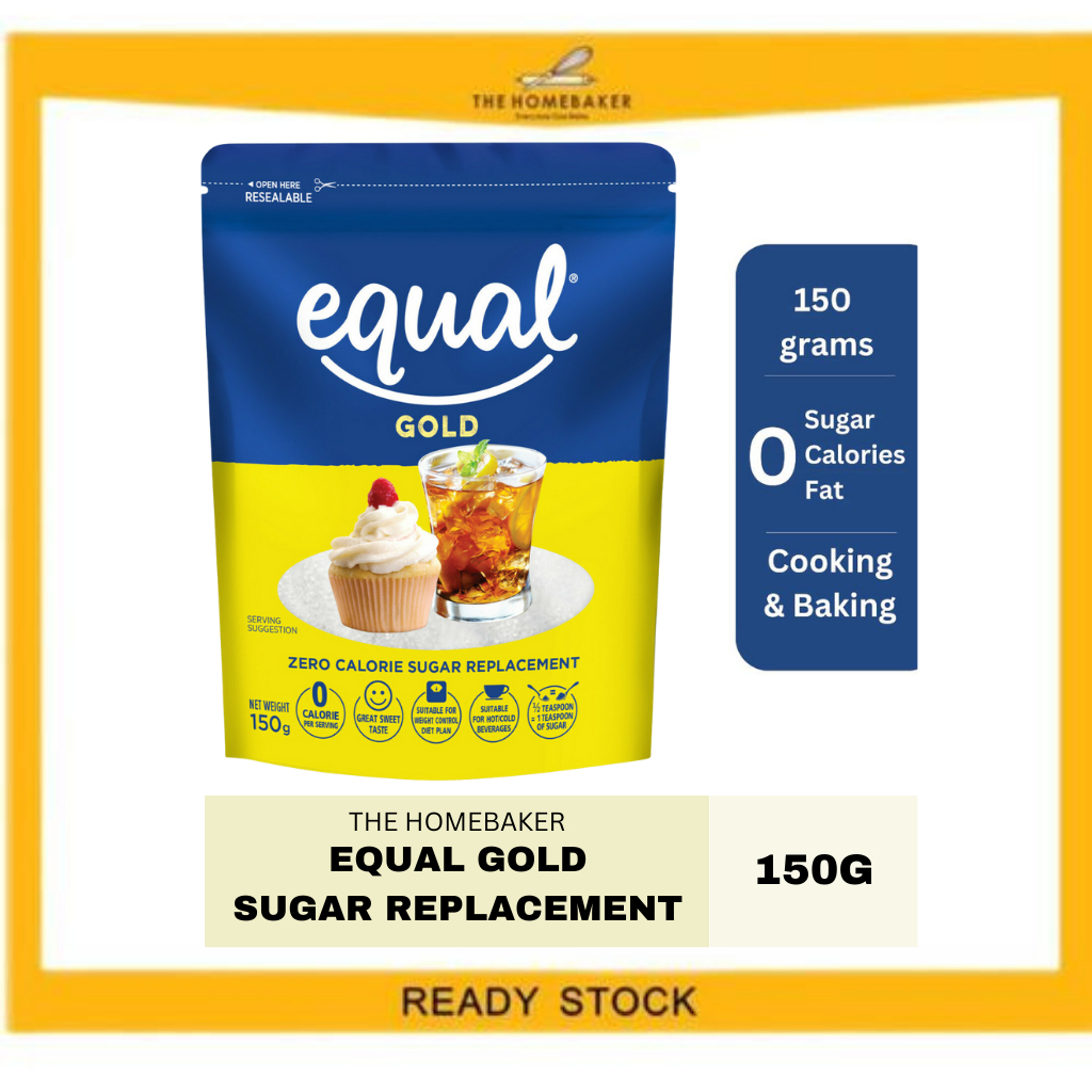 Equal Gold Sugarly 150g/ Zero Calorie Sweetener/ Homebaker | Shopee ...