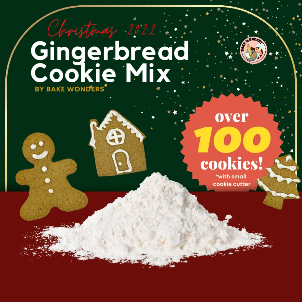 Christmas 2024!! Bake Wonder's Gingerbread Cookie Mix/ Ginger bread ...