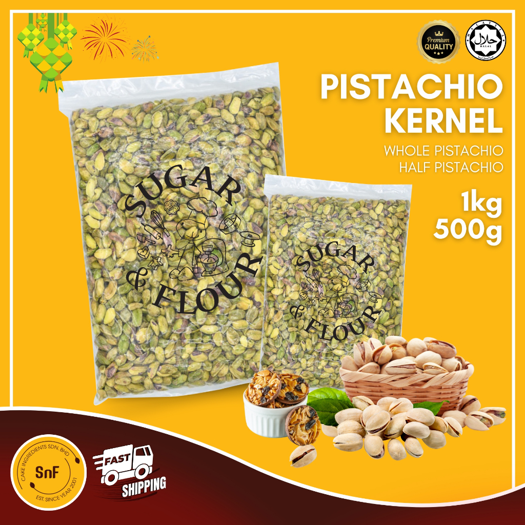 Raw Pistachio Kernel Kacang Pistachio Nuts Whole Pistachio Half ...