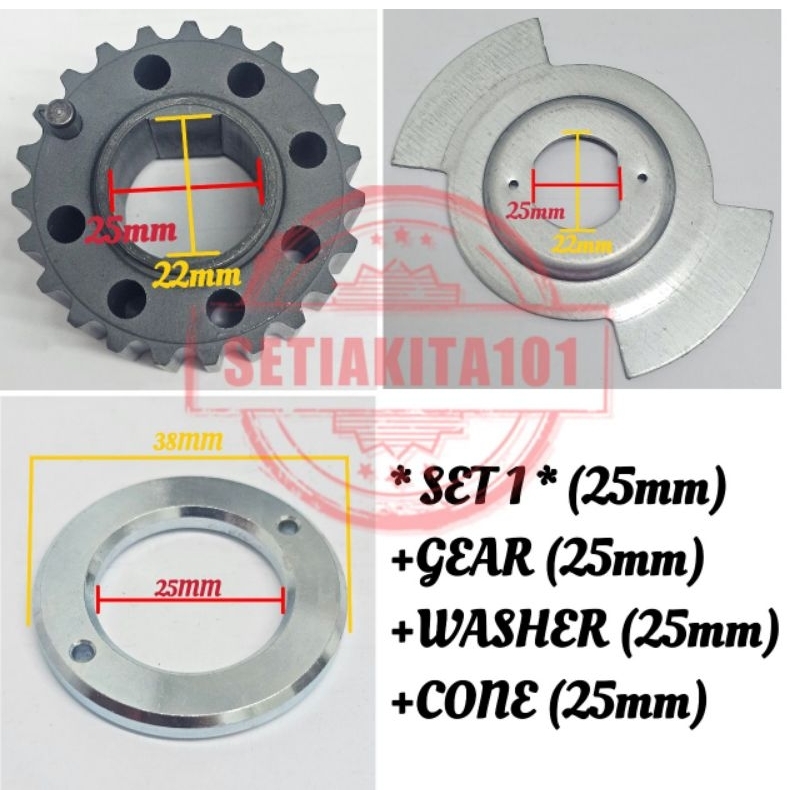 PROTON WAJA MMC TIMING GEAR/CRANK SHAFT GEAR/SPROCKET GEAR/TIMING