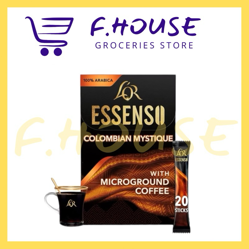 L'OR ESSENSO Microground Instant Pure Coffee Colombian Mystique (2g X ...