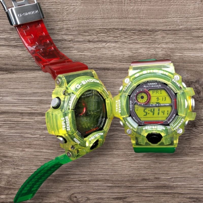Rose Saranghae Rangeman GW 9400 Jelly Rasta Edition Premium Men