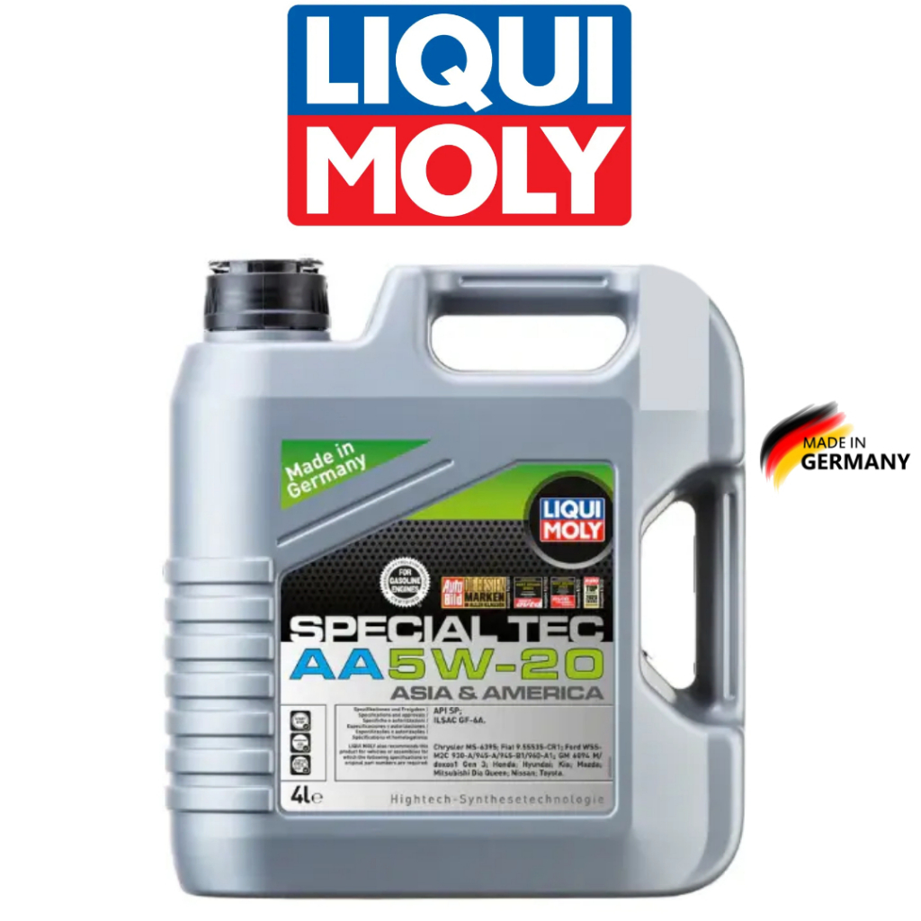 【SABAH】Liqui Moly Special Tec AA 5W-20 4L Genuine Made in Germany for ...