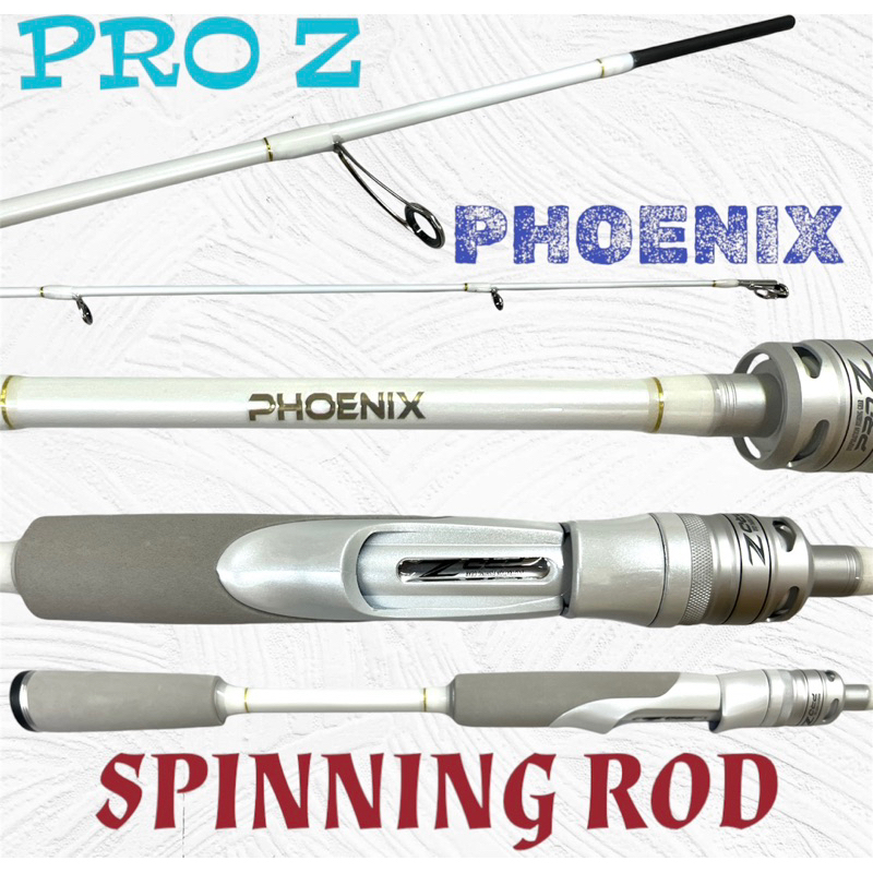 #PRO Z PHOENIX SPINNING AND CASTING FISHING ROD | Shopee Malaysia