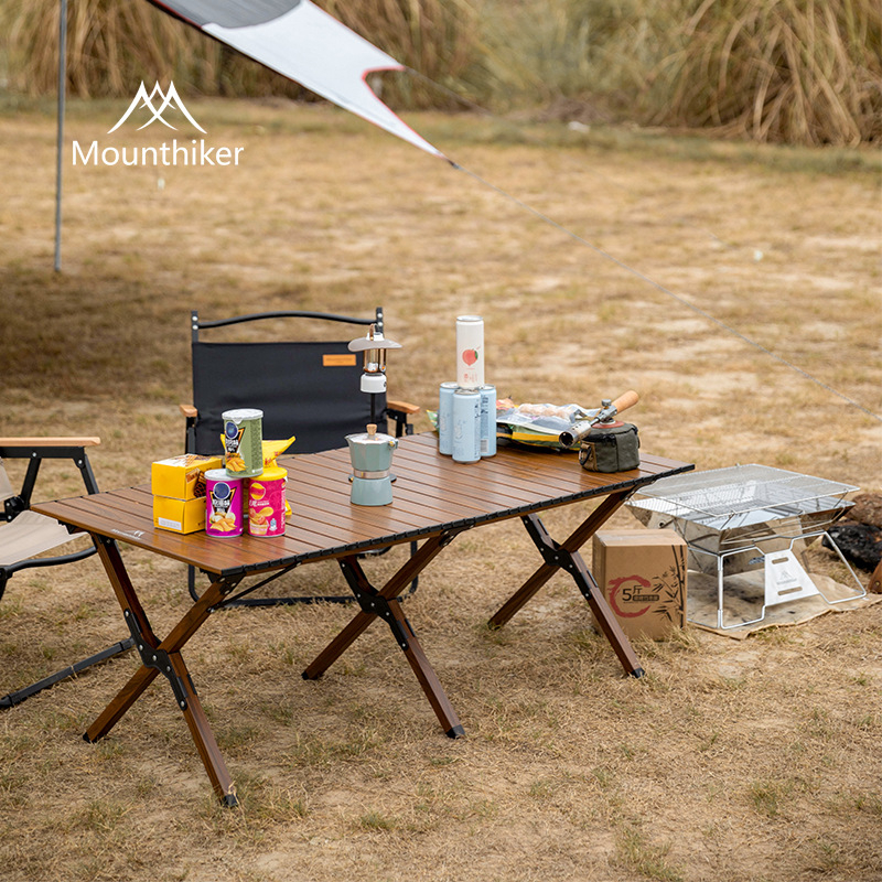 Outdoor aluminum Chicken rolls table waterproof sunscreen portable ...