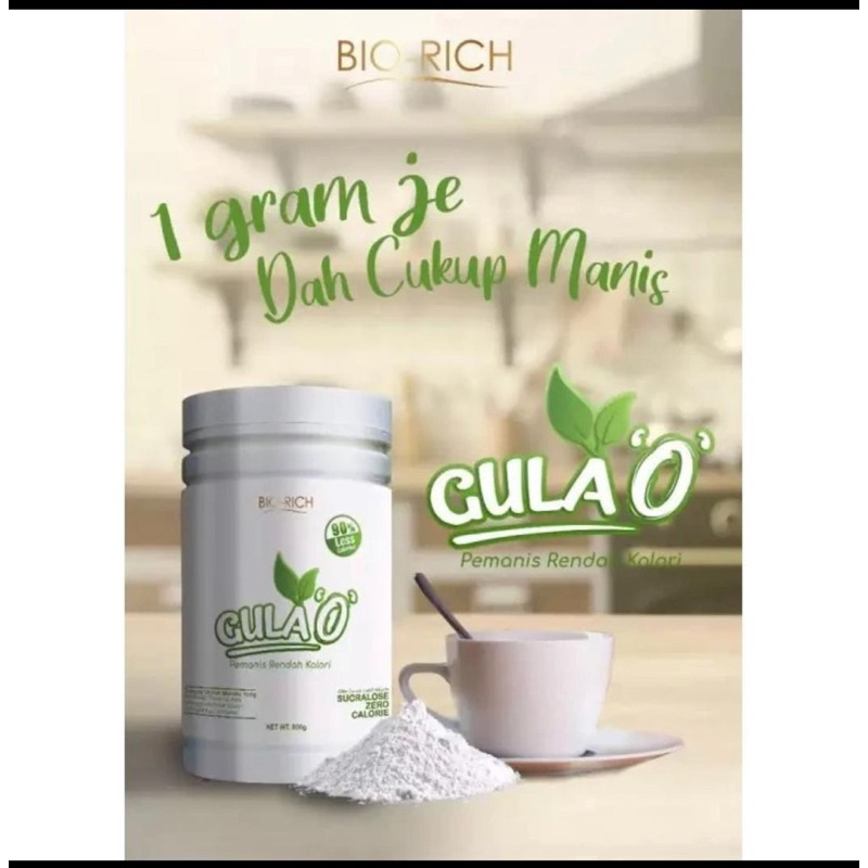 Gula O BIORICH Original 50 Gram ( Buy 2 Free 1 ) | Shopee Malaysia