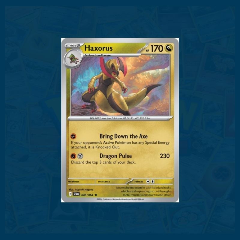 Haxorus (046/064) Holo Rare/Reverse Holo | Shrouded Fable | Pokemon TCG Card  | Shopee Malaysia