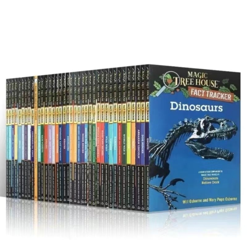 Magic Tree House Fact Tacker Kid Story Books (44 Books) | Shopee Malaysia