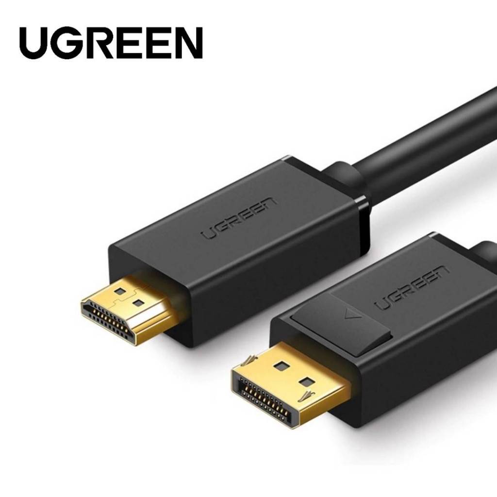 # UGREEN Display Port MALE TO HDMI MALE CABLE BLACK DP Display Port ...