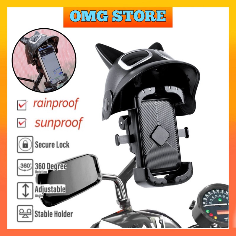 Universal K360 Motorcycle Bicycle Bracket Phone Holder With