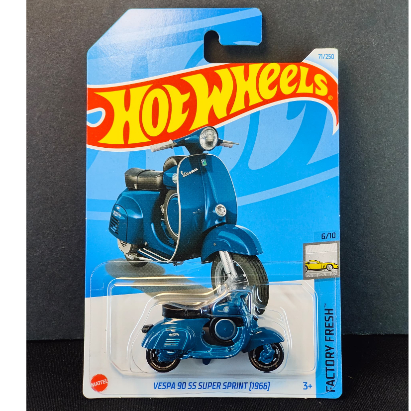 Carrito Hot Wheels Vespa 90 Ss Super Sprint 1966 6/10 Hry52