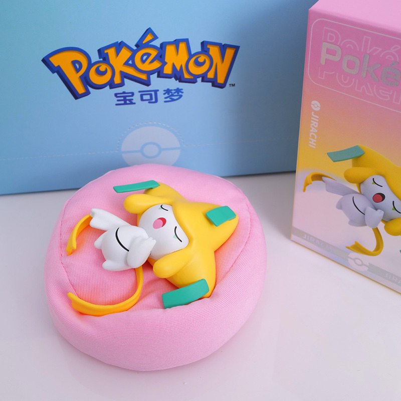 Cute Pokémon Sleeping Figure Eevee Bulbusaur Jirachi Komala Snorlax  Pikachu