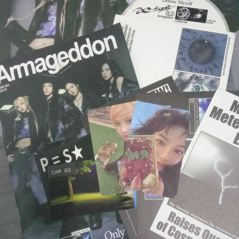 Ready Stock |[ZINE] AESPA [ARMAGEDDON] 1st Album ZINE Ver K-POP
