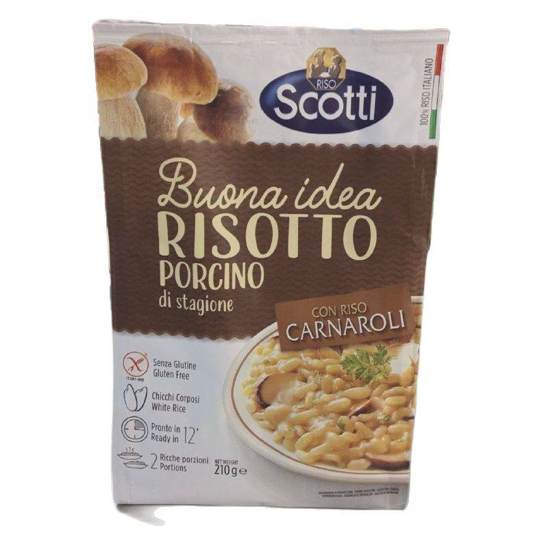RISO SCOTTI Risotto with Porchini Mushroom 210g | Shopee Malaysia