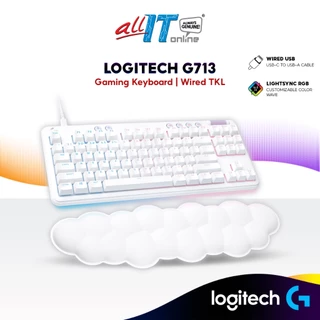 Logitech G713 TKL Wired Mechanical Gaming Keyboard with LIGHTSYNC RGB Lighting | GX Mechanical Switches