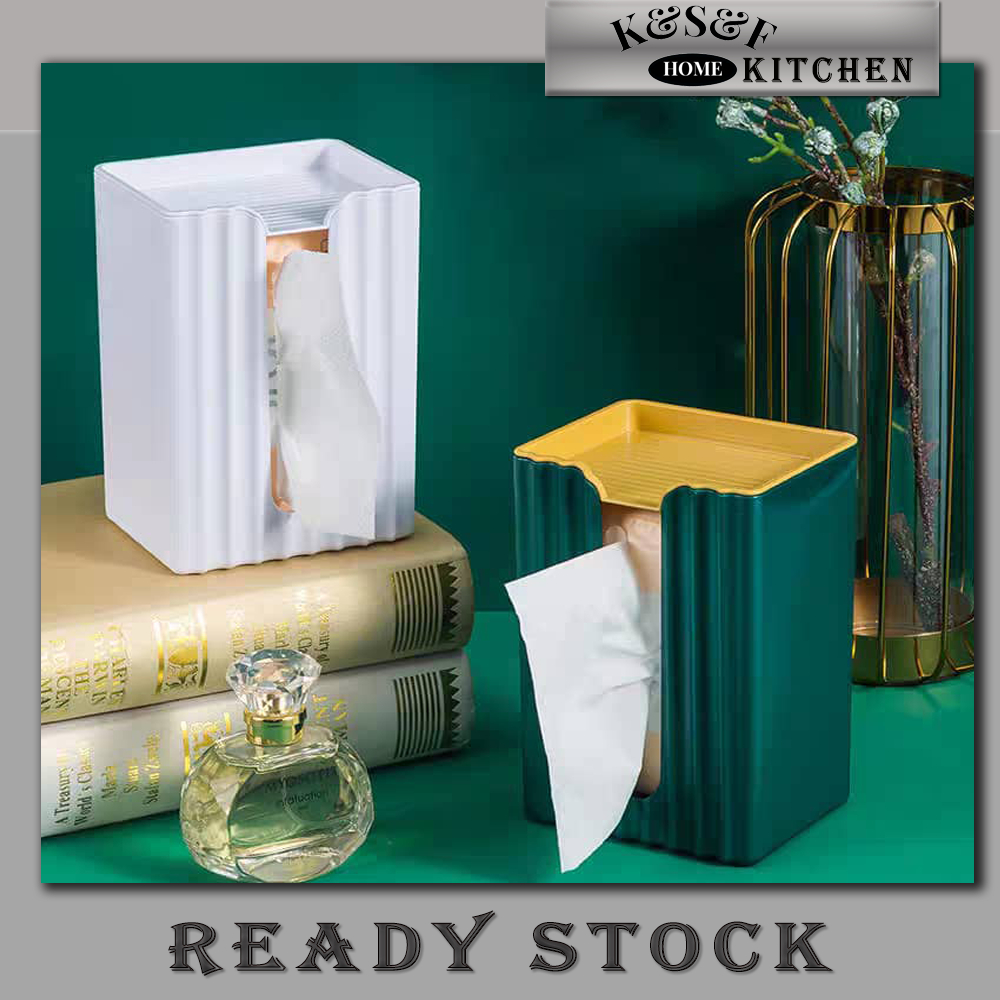 Creative Tissue Box Tissue Storage Box Wall Mounted Tissue Holder Paper ...