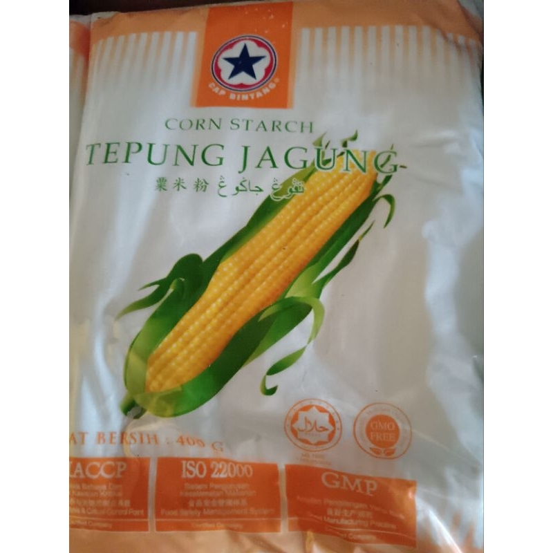 Tepung jagung corn starch cap bintang | Shopee Malaysia