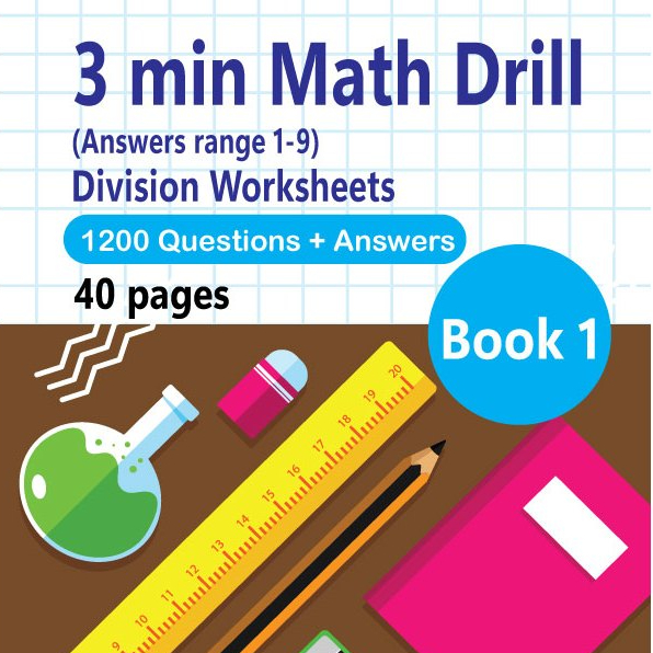 IGCSE Math [SOFTCOPY] Book 1: 3 Min Drill Division Worksheets(Ans 1-9 ...