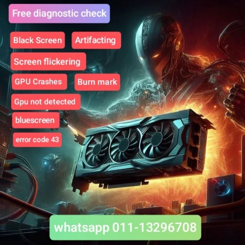 Expert GPU Repair Nvidia AMD Gaming graphics card send for repair ...